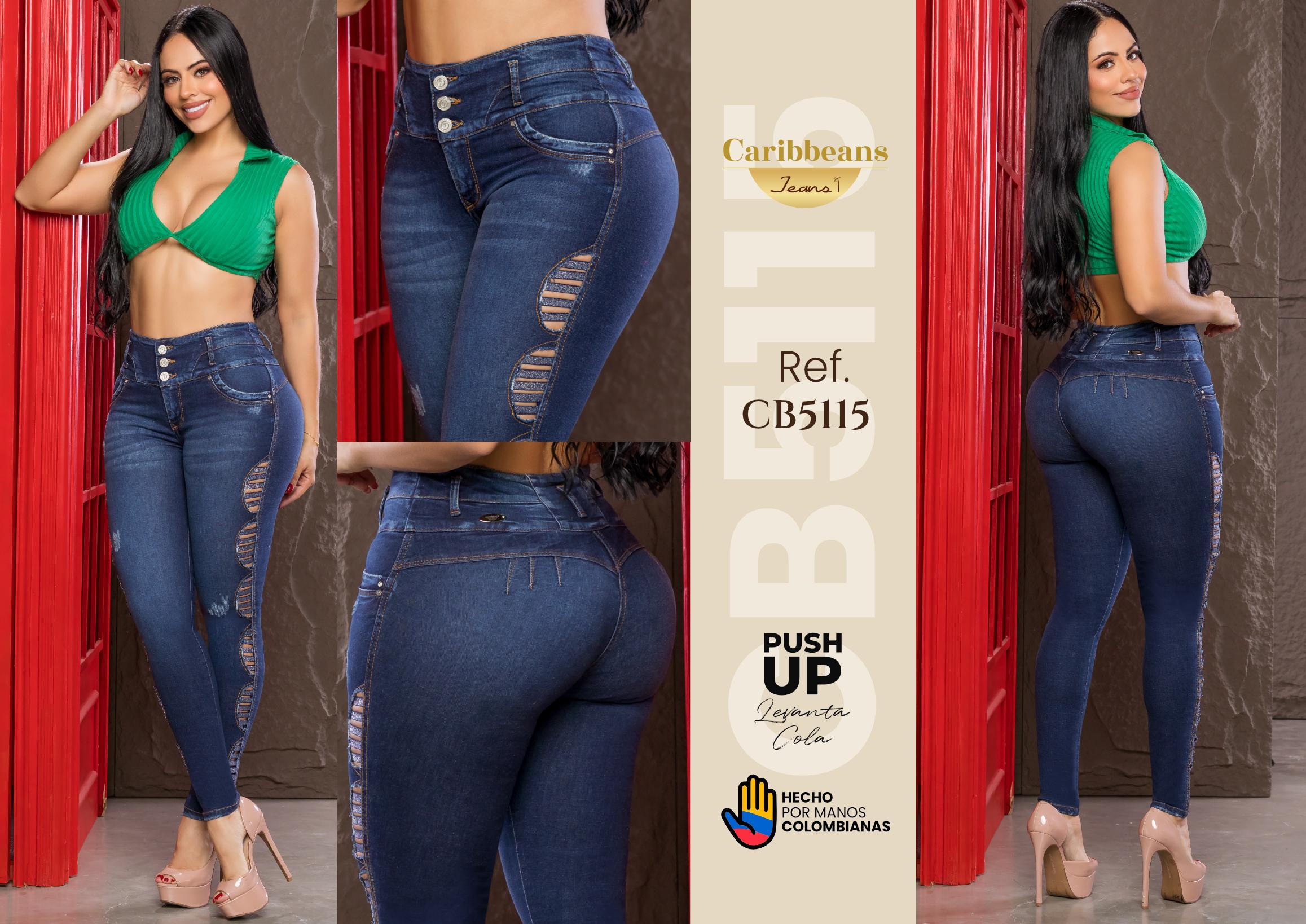 Jean Push Up Levantacola Colombiano